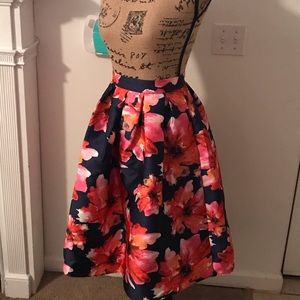Floral hoop skirt